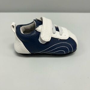 Jack and Lily Navy Sporty Courtney Leather Booties